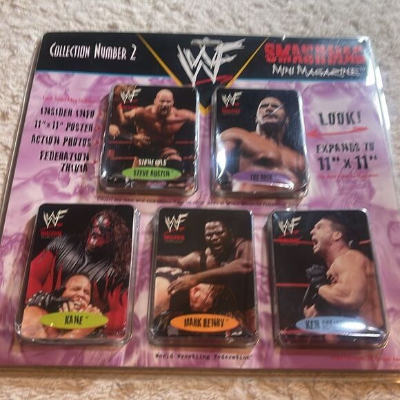 NEW smashing mini magazine collection, number 2 WWF VINTAGE - Picture 2 of 5